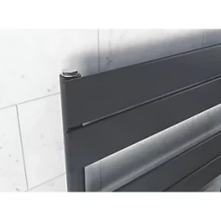 Ximax P2 Designer Towel Radiator 1720 x 600mm Anthracite 3201BTU 6 Ximax P2 Designer Towel Radiator 1720 x 600mm Anthracite 3201BTU -Designer Radiators Store 985TR A2