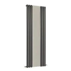 Ximax Fortuna Mirror Designer Radiator 1800 x 590mm Anthracite 2387BTU