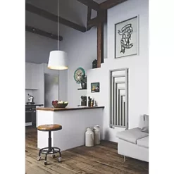 Terma Angus Radiator 1460 x 520mm Silver 2425BTU 8 Terma Angus Radiator 1460 x 520mm Silver 2425BTU -Designer Radiators Store 995RH A2